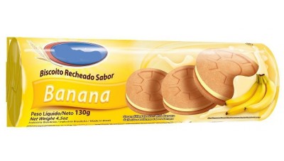 Banana Filled Biscuit 130g